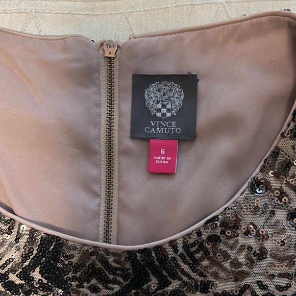 Vince Camuto Fitted Sequin Dress - Picture 6 of 6